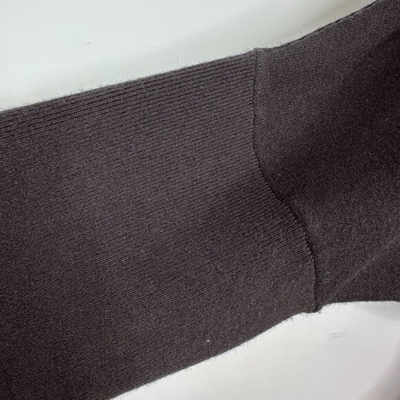 NWT Pilcro Anthropologie Womens M Turtleneck Pullover Sweater Long Sleeve Black - Picture 6 of 16